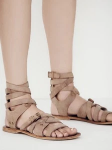 Free People Durango Metal Women Gladiator Sandals Women's Size 5.5 - Picture 1 of 8