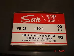 rat rod, sun tachometer power unit wu-2a - Foto 1 di 2