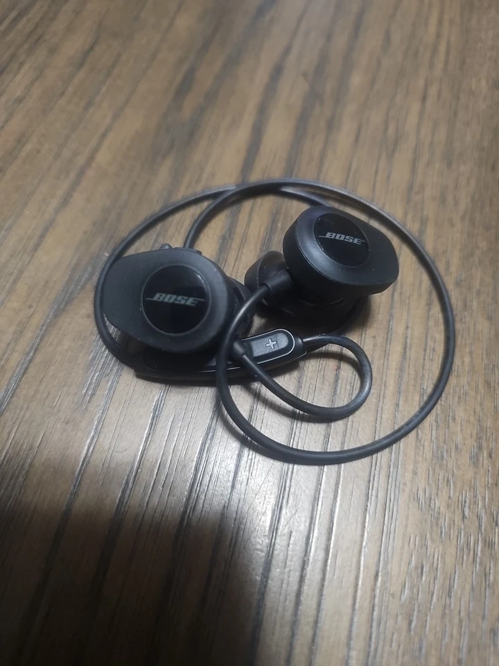 Auriculares intrauditivos inalámbricos SoundSport Bluetooth auriculares negros auriculares Foto 1 de 4