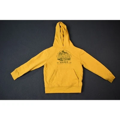 Sudadera con Capucha Niños Vans Amarilla Adventure Camp Gráfica Talla 3T Foto 1 de 4