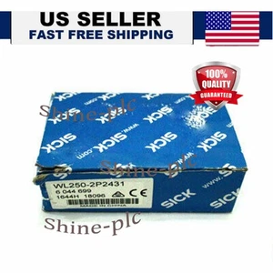 US FREE TAX  SICK WL250-2P2431 WL2502P2431 6044699 Photoelectric   Replace - Picture 1 of 6