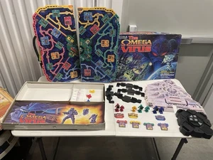 Vintage 1992 THE OMEGA VIRUS MB Electronic Board Game INCOMPLETE - Works - Picture 1 of 4