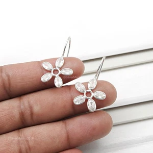 Dicembre Ovale Zircone Cubico Pietra Argento Sterling Massiccio Pendente Lunetta - Foto 1 di 7