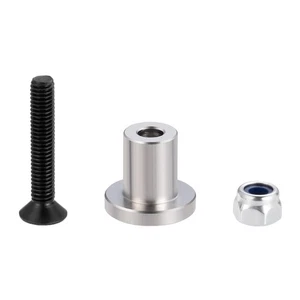 FLYXM Stainless Mushroom Head for Tamiya 1/14 RC Trailer Drag Head Upgrade - Picture 1 of 5