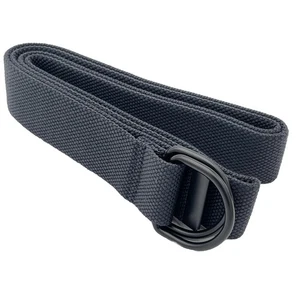 Design Imports Z01891 Herren & Damen D-Ring Canvas Gürtel, dunkelgrau - 2XL - Bild 1 von 3