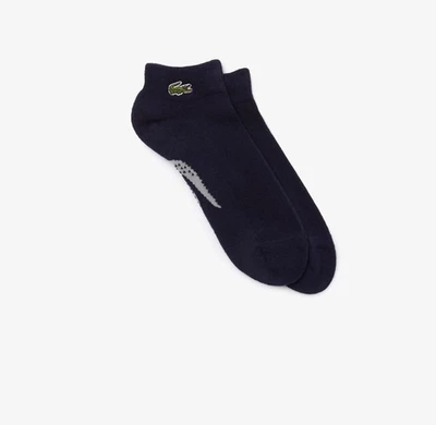 Мужские Lacoste SPORT напечатано крокодила низкого покроя хлопковые носки RA2089 51 KZA темно-синий - Изображение 1 из 2