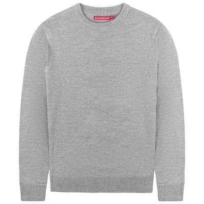 Socal Look Men's Sweater Crew Neck Long Sleeve Acrylic Pullover - Image 1 of 4