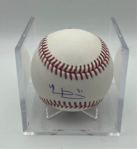 Riley Greene Autographed Rawlings Official Major League Baseball Fanatics CoA - Picture 1 of 2