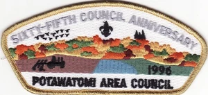 Potawatomi Area Council - 65th Anniversary CSP - 1996 - GMY border - Bild 1 von 1