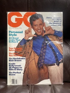Vintage GQ Magazine Mar 1991 James Woods Cover | Personal Style Issue - Bild 1 von 8