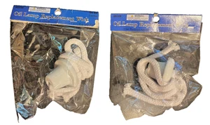 Nuevo en Paquete Juego de 2 Mechas de Cerámica Hobby Lobby Portavelas de Aceite Botella Lámpara Mechas - Imagen 1 de 6