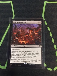 MTG Magic The Gathering Discreet Retreat OTC Rare Black Enchantment - Bild 1 von 1