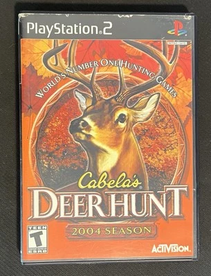 Cabela's Deer Hunt 2004 Season - PlayStation 2 PS2 W/Manual - Tested and Working - Image 1 of 4
