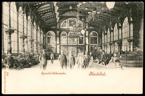 Tschechoslowakei alte AK Karlsbader Sprudelkolonnade ungeteilt - Bild 1 von 2