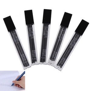 30x/5Boxes 2B Mechanical Pencil Lead Refill Hard Smooth Black Practical LY.RI Nm - Afbeelding 1 van 10