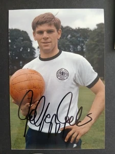 Wolfgang Weber 🇩🇪 DFB WM 1966 1. FC Köln Repro-Foto 10x15 handsigniert - Bild 1 von 2