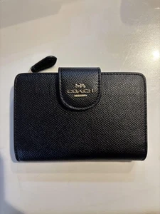 Cartera Coach negra plegable #187cec - Imagen 1 de 24
