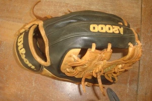 Wilson A2000 1786 11,5" Pro Stock Infielder Handschuh schwarz & beige RHT - Bild 1 von 10