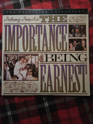 OSCAR WILDE /THE IMPORTANCE OF BEING EARNEST*CRITERION COLLECTION LASERDISC-NEW  - Image 1 of 2