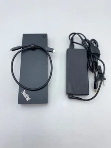 Lenovo ThinkPad Thunderbolt 4 Workstation Dock – 135W AC Adapter, Dual 4K - Picture 1 of 8