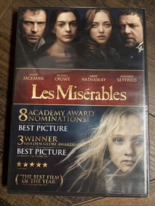 Les Miserables (DVD, 2012) NEW SEALED - Imagen 1 de 3