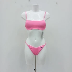 Hollister Bikini Top Extra Small Bottoms Medium Pink New With Tags FLT-FPL - Picture 1 of 9