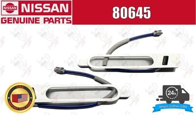 Nissan Genuino R35 GT-R 2007- Juego de escudo, mango exterior derecho y derecho OEM Foto 1 de 4