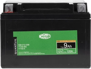 Magnete Marelli Batterie Motorrad und Roller 9AH 12V 120A Technologie AGM versiegelt po - Bild 1 von 9