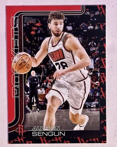 Alperen Sengun 2025-26 Topps Basketball #157 SSP Team Logo Border Case Hit - Picture 1 of 2
