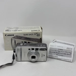 Macchina fotografica Canon Sure Shot 115u data pellicola 35mm - testata - ottime condizioni con scatola - Foto 1 di 20