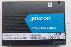 Micron 9300 Pro 7.68TB NVMe PCIe U.2 2.5" Internal SSD MTFDHAL7T6TDP SSD - Picture 1 of 4