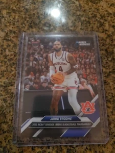 2024-25 Bowman U Now NCAA March Madness - Johni Broome #12 (RC)! - Bild 1 von 2