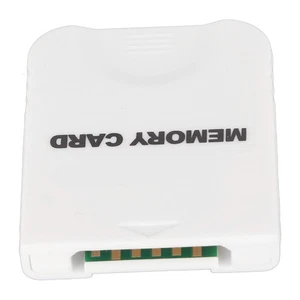 16MB (251 Blocks) White Game Memory Card for Wii - Fast & Durable - Picture 1 of 16