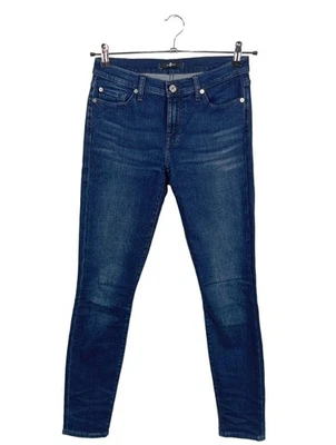 7 FOR ALL MANKIND Vaquero pitillo Mujeres Vaquero Talla EU 38 azul look casual - Imagen 1 de 4