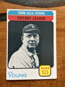 1973 topps baseball card # 477 Cy Young - Picture 1 of 2