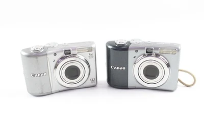 Vintage Canon Powershot A1000 IS & A1100 IS Compact Digital Cameras Working - Image 1 of 4