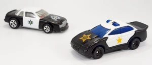 2 Hot Wheels Buick Stocker Police Station Playset 1989 McDonalds 1993 - Picture 1 of 6