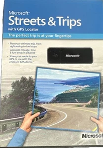 Microsoft Streets & Trips 2009 With GPS Locator Inc. 2010 Updates RV Travel PC - Picture 1 of 2