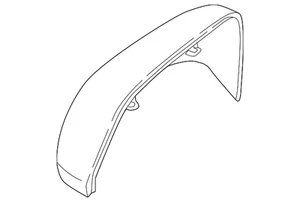 Genuine Volkswagen Mirror Cover 3CN-857-537-GRU - Picture 1 of 4