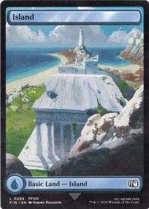 Island (0299) L FINAL FANTASY 299 NM - Picture 1 of 2