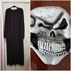 Grim Reaper Costume Adult Halloween Robe And Mask