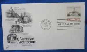 USA SCOTT #1782 FDC Architecture Philadelphia Exchange 1979 ArtCraft Cachet - Picture 1 of 2