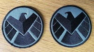 Agents of Shield Costume/Cosplay Green & Black Patch embroidered Set 3 inches - Foto 1 di 5