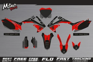 Graphics Kit for Honda CRF 250 R 2010 2011 2012 2013 Decals by Motard Design - Picture 1 of 3