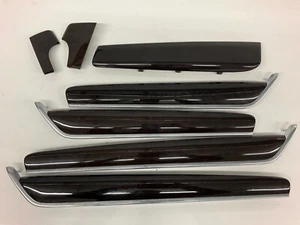 17-22 Volvo S90 Flame Birch 7pc Wood Trim Set Long Rear Doors 31366679 - Picture 1 of 8