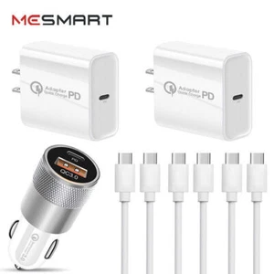 For Samsung Galaxy A56 A36 A26 A06 5G A16 A55 Fast Type-C Wall Car Charger Cord - Picture 1 of 31