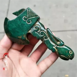 China Antik Alter Fracht Anhänger Achse Dekoration Jade Anhänger Handwerk Sammlung - Bild 1 von 12