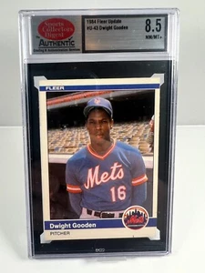 Actualización Fleer 1984 - #U-43 Dwight Gooden (RC) SCD 8,5 casi nuevo - como nuevo + - Imagen 1 de 2