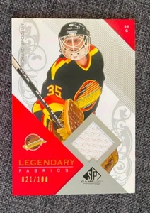 2007-08 SP Game Used Edition Legendary Fabrics #LF-RI - Richard Brodeur /100 - Bild 1 von 1