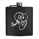 6oz (170ml) 'Angry Spleen' Pocket Hip Flask (HP00009821)